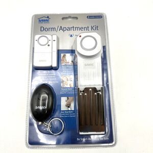 3 Piece Alarm Kit Security Dorm Apartment SABRE Window Door Personal Key Chain